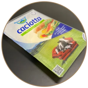 Caciotta a fette, Bayernland – 140 gr